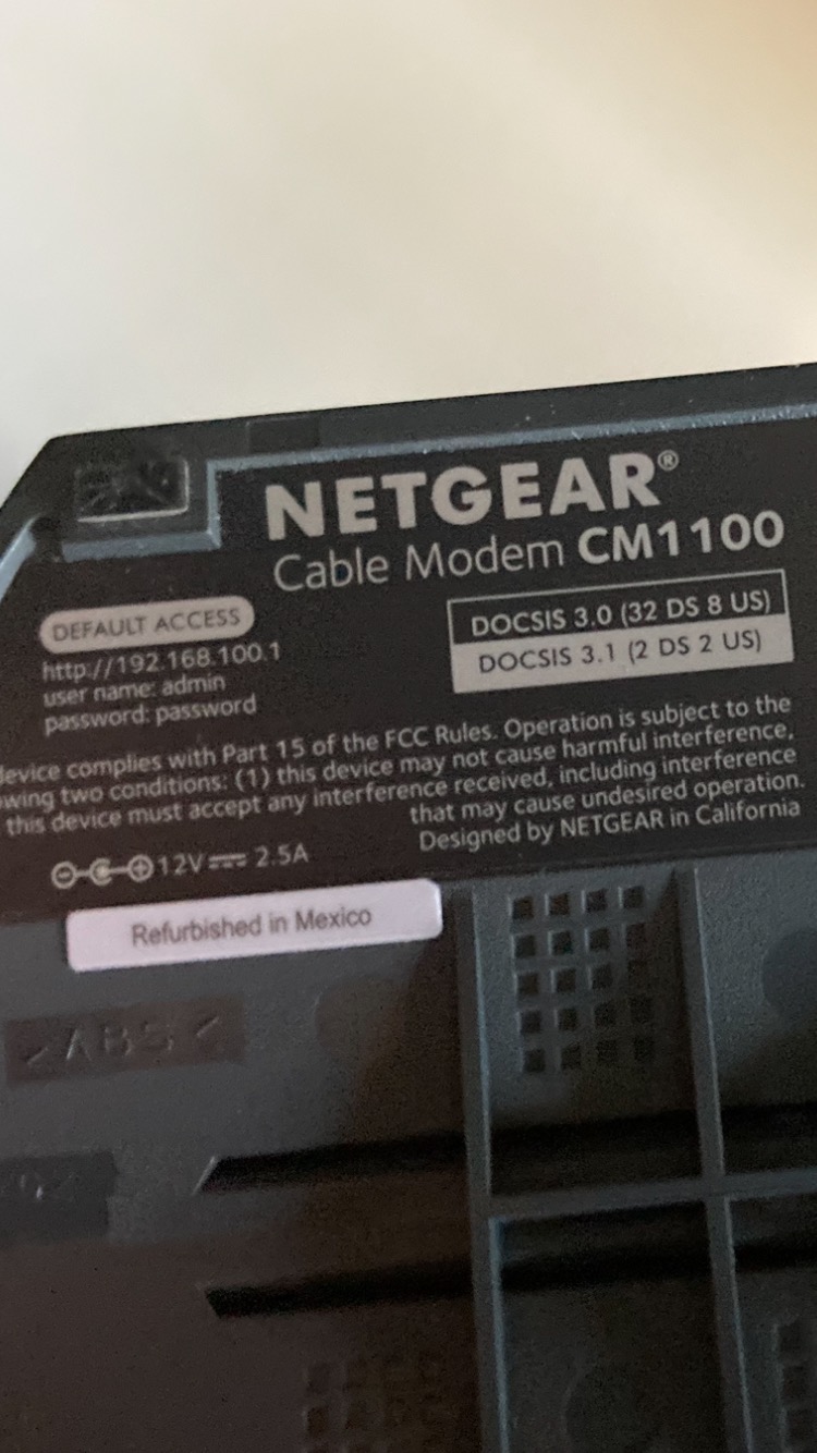 NETGEAR Cable Modem DOCSIS 3.1 (CM1000) Gigabit Modem, Compatible with All Major Cable Providers Including Xfinity, Spectrum, Cox, for Cable Plans Up to 1 Gbps customer photo 1