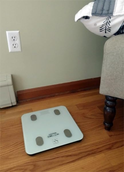 FITINDEX Smart Scale for Body Weight, BMI & Body Fat, 13 Metrics, Bluetooth | Digital Bathroom Weighing Scale with BMI, Body Fat, Muscle Mass, Accurate for Weight Loss, 400lbs, FSA Eligible HSA customer photo 1