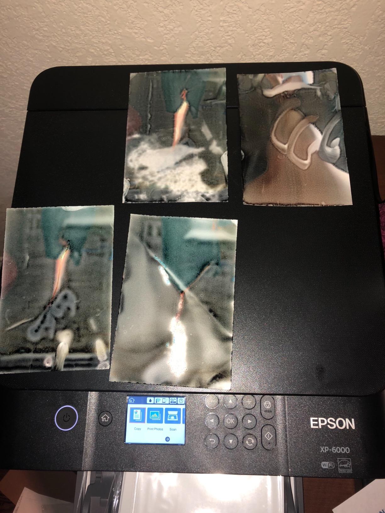 Epson Expression Premium XP-6000 Wireless Color Photo Printer with Scanner & Copier, Amazon Dash Replenishment Ready customer photo 2