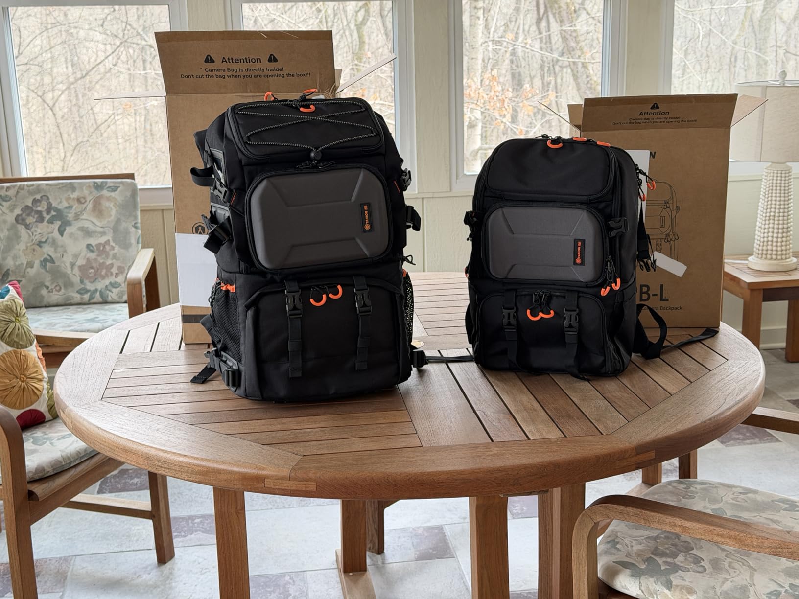 TARION 2 Bags in 1 Professional Extra Large Camera Backpack 27L PB01 customer photo 2