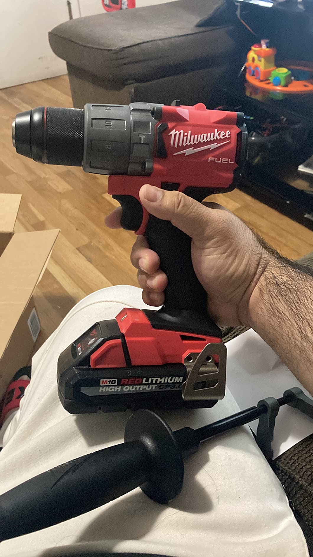 Milwaukee 2804-20 M18 FUEL 1/2 in. Hammer Drill (Tool Only) Tool-Peak Torque = 1,200 customer photo 1