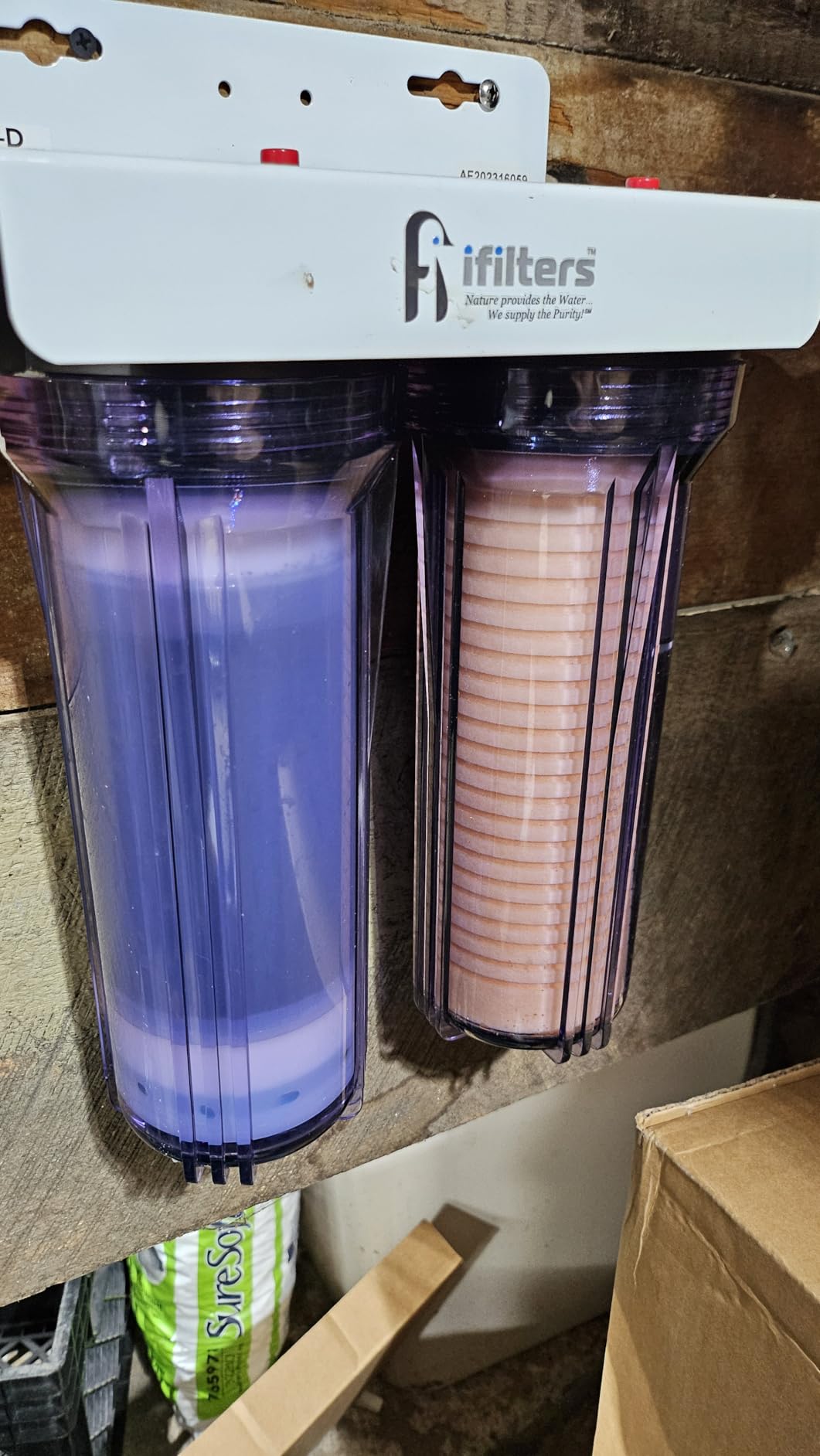 iFilters 4.5 x 20 Sediment CTO Heavy Metals Well Water Filtration System customer photo 2