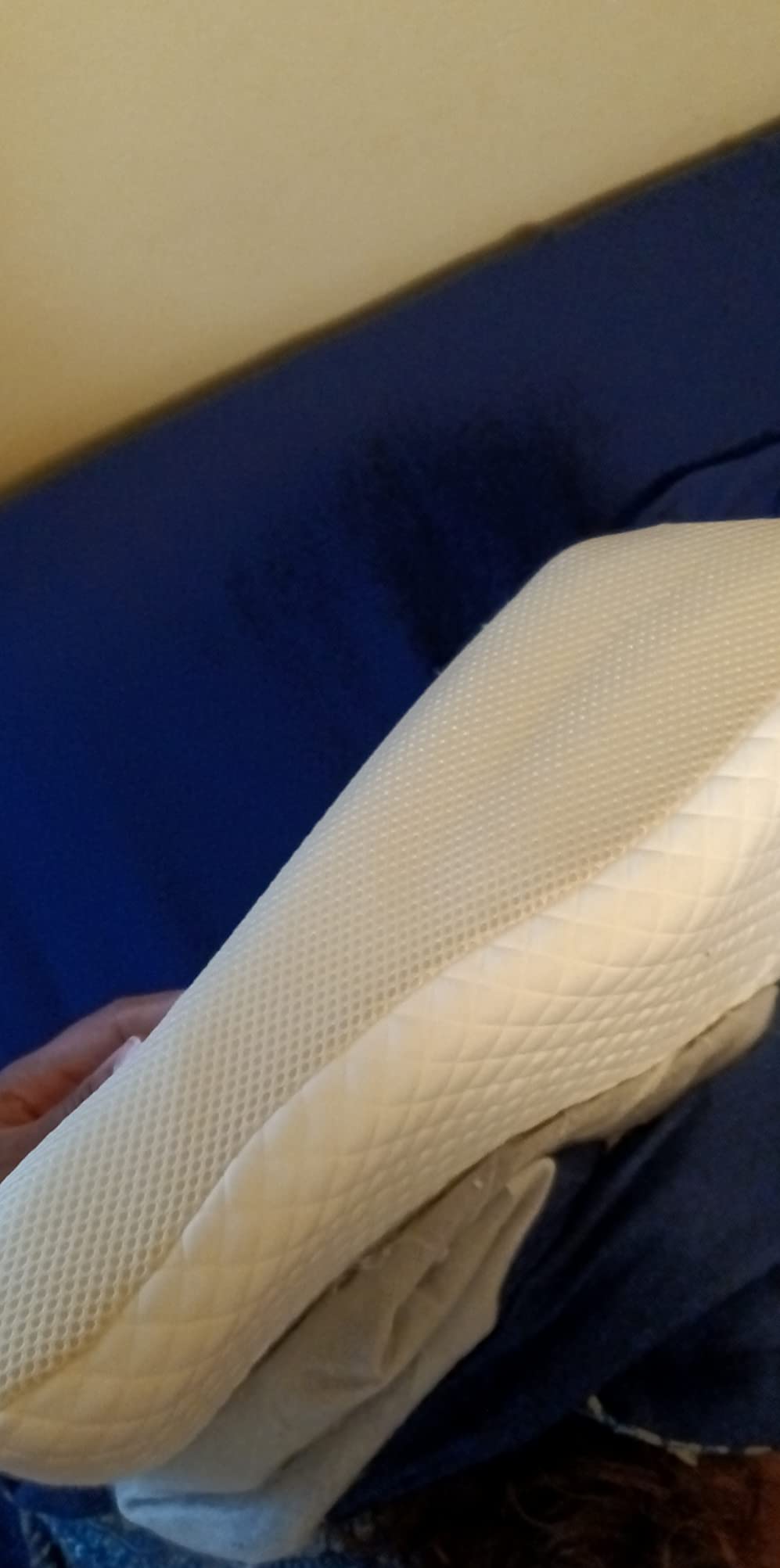 EPABO Contour Memory Foam Pillow Orthopedic Sleeping Pillows, Ergonomic Cervical Pillow for Neck Pain - for Side Sleepers, Back and Stomach Sleepers, Free Pillowcase Included (Firm & Queen) customer photo 2