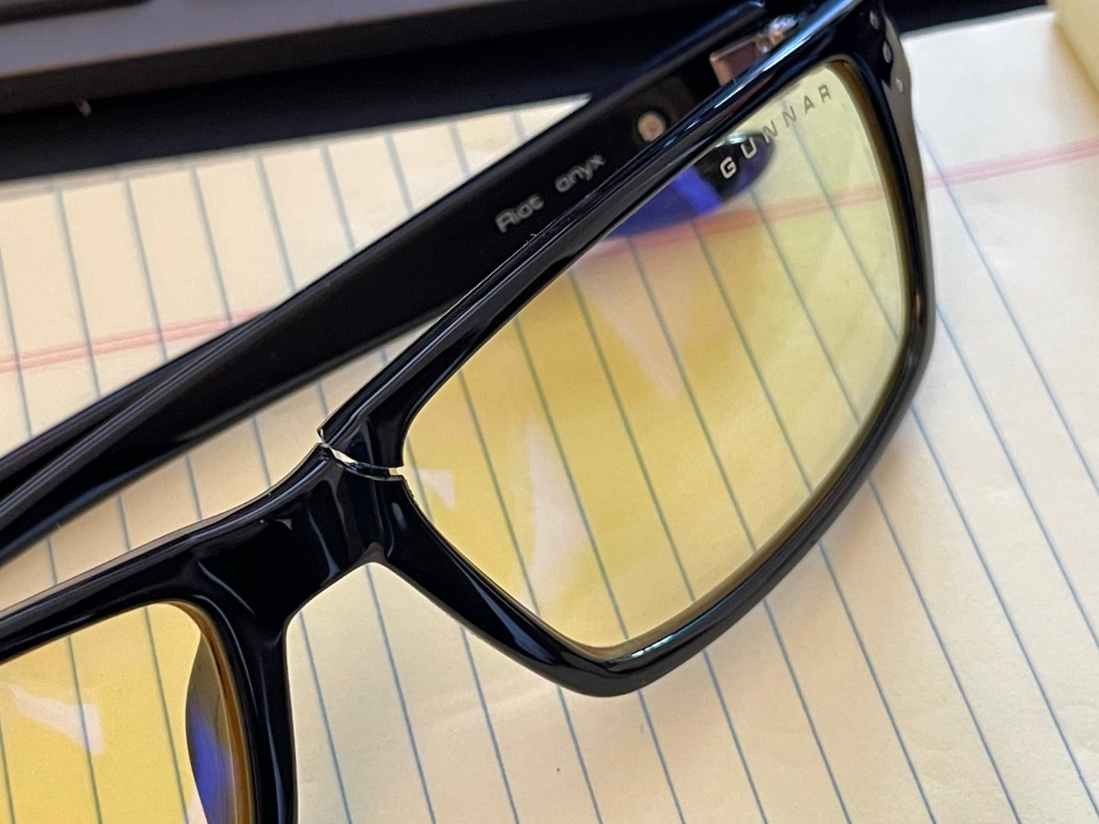 GUNNAR - Premium Gaming and Computer Glasses - Blocks Blue Light - Riot customer photo 2