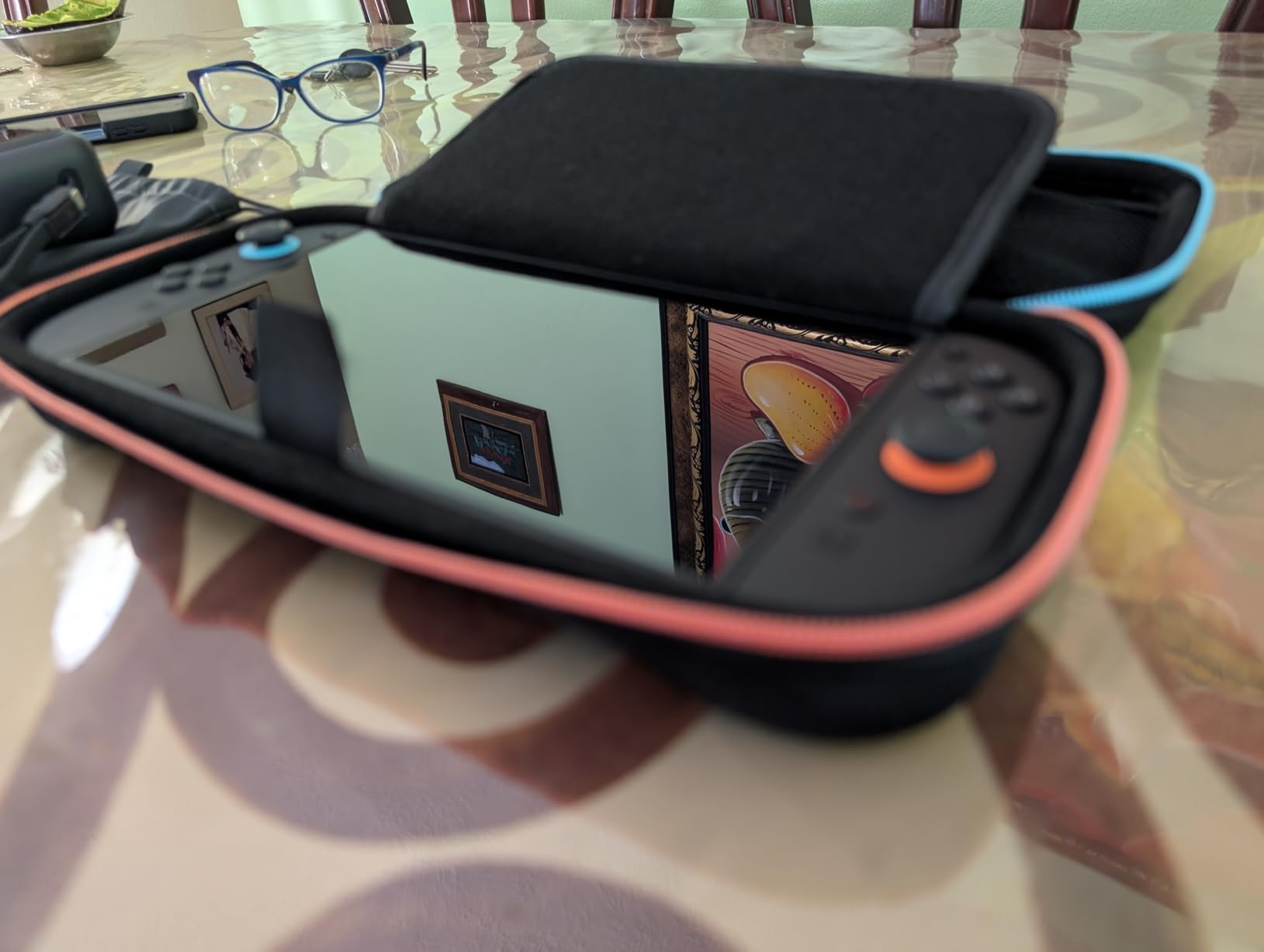ivoler Carrying Case for Nintendo Switch and NEW Switch OLED (2021) customer photo 1