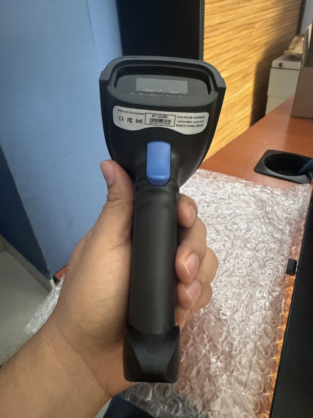 NETUM Bluetooth Barcode Scanner, Support 2.4G Wireless & Bluetooth & Wired customer photo 1