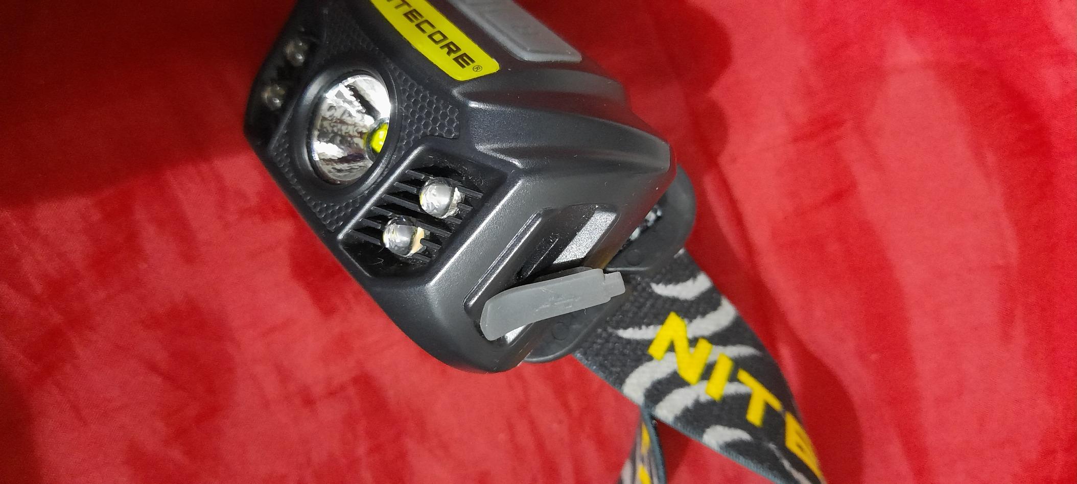 Nitecore NU30 500 Lumen LED Rechargeable Headlamp with White and Red Beams customer photo 2