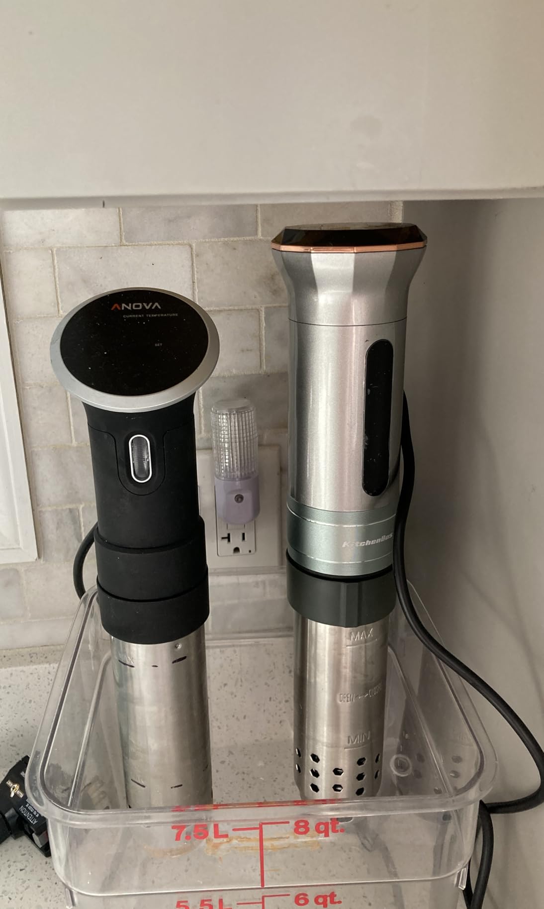 KitchenBoss Sous Vide Cooker Machine Ultra-quiet 1100 Watts Sous Vide G300S customer photo 1