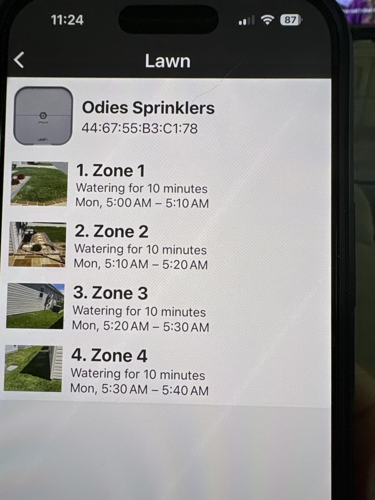 Orbit 57915 B-hyve 4-Zone Indoor Smart Sprinkler Controller customer photo 1