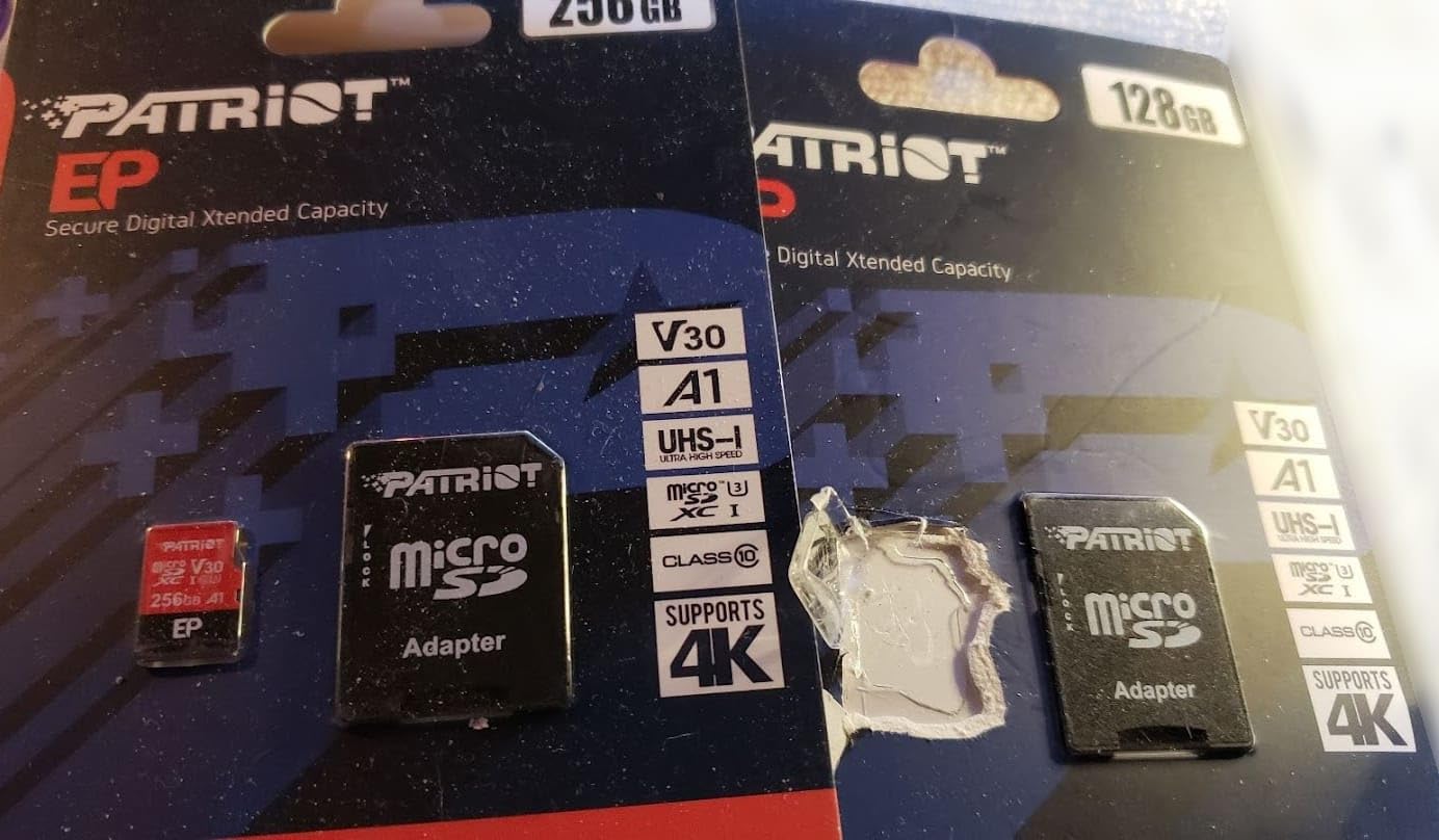 Patriot 64GB Micro SD V30 A1 Memory Card customer photo 2