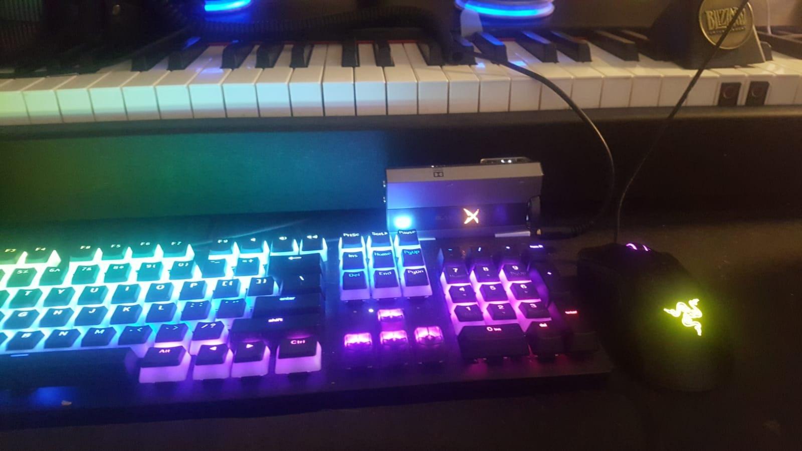 Sound BlasterX G6 Hi-Res 130dB 32bit/384kHz Gaming DAC, External USB Sound Card with Xamp Headphone Amp, Dolby Digital, 7.1 Virtual Surround Sound, Sidetone/Speaker Control for PS4, Xbox One customer photo 2