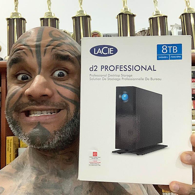 LaCie d2 Professional 10TB External Hard Drive Desktop HDD – USB-C USB 3.0 7200 RPM Enterprise Class Drives, 5 Year Warranty and Recovery Service (STHA10000800) customer photo 1
