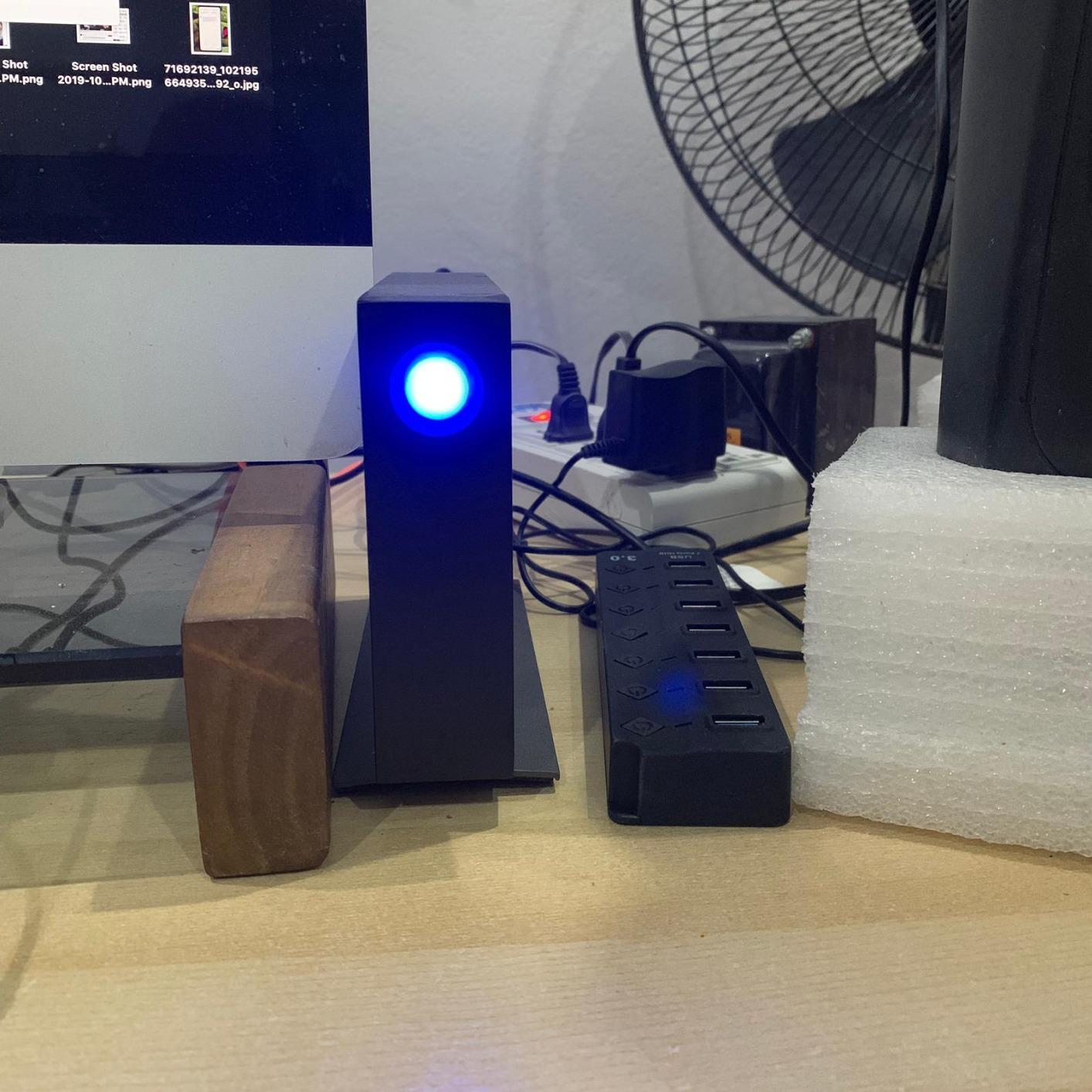 LaCie d2 Professional 10TB External Hard Drive Desktop HDD – USB-C USB 3.0 7200 RPM Enterprise Class Drives, 5 Year Warranty and Recovery Service (STHA10000800) customer photo 2