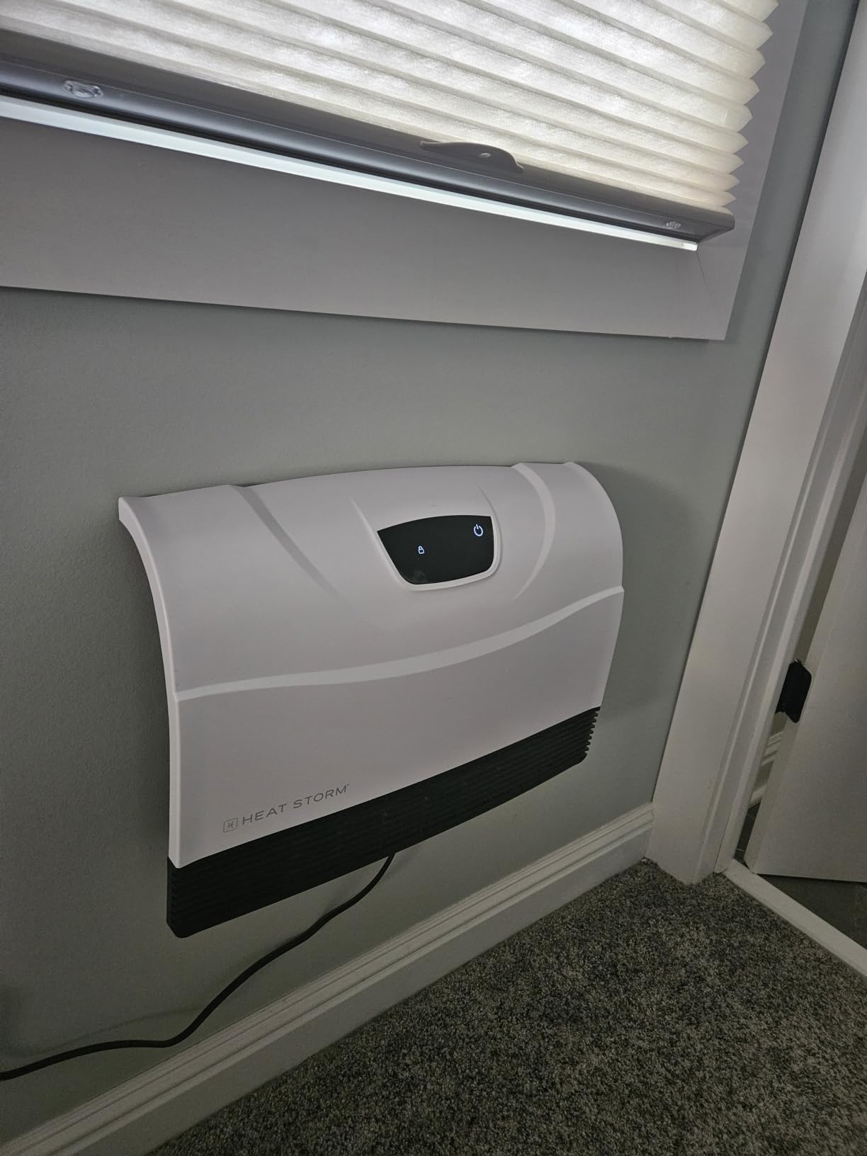 Heat Storm HS-1500-PHX-WIFI Infrared Heater, Wifi Wall Mounted customer photo 2