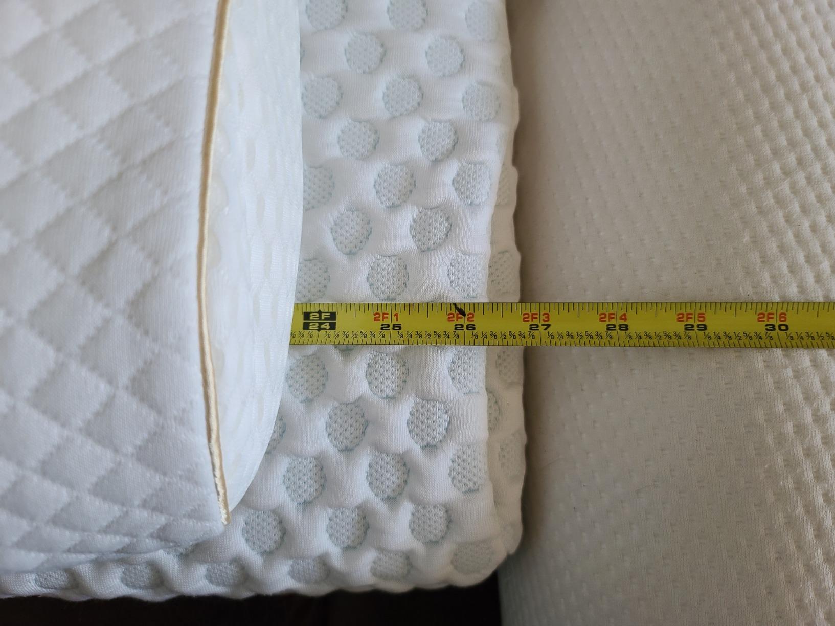 Royal Therapy Memory Foam Pillow, Queen Neck Pain Relief, Contour Cervical Pillow, for Neck and Shoulder Pain, Side, Back and Stomach Sleeper, 24x14x5 inches customer photo 1