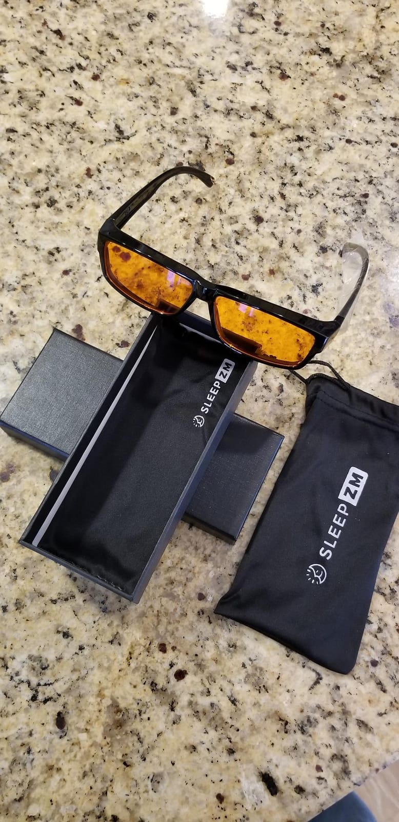 Sleep ZM Fit Over & Clip On Blue Light Blocking Glasses – Sleep Support for Women & Men customer photo 1
