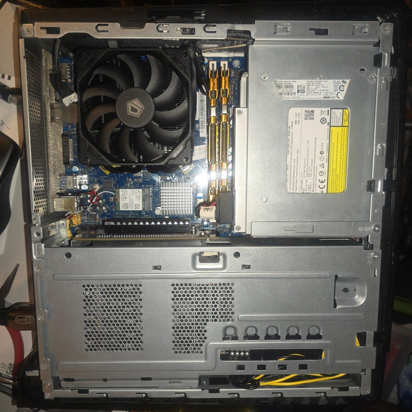 ID-COOLING IS-40X V3 45mm Low Profile CPU Cooler, 4 Heatpipes, Slim Fan customer photo 2