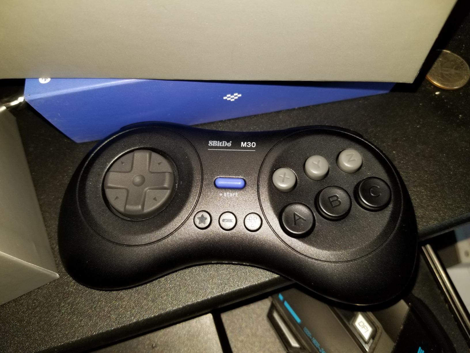 8Bitdo M30 Bluetooth Controller for Switch, Windows and Android, 6-Button Layout for SEGA’s Classic Games (Black) customer photo 1