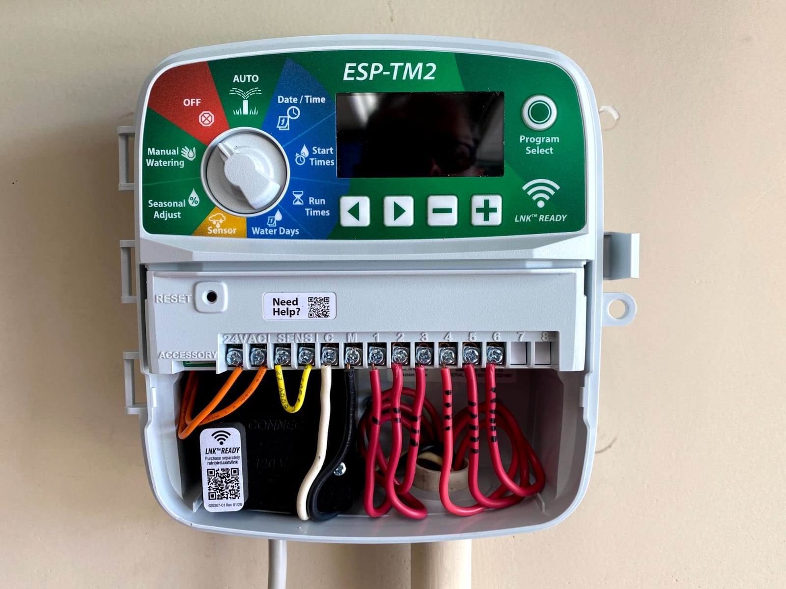 Rain-Bird ESP-TM2 Indoor Outdoor Irrigation WiFi Zone Controller Timer Box and Link Lnk WiFi Mobile Wireless Smartphone Upgrade Module Sprinkler System (6 Zone) customer photo 1
