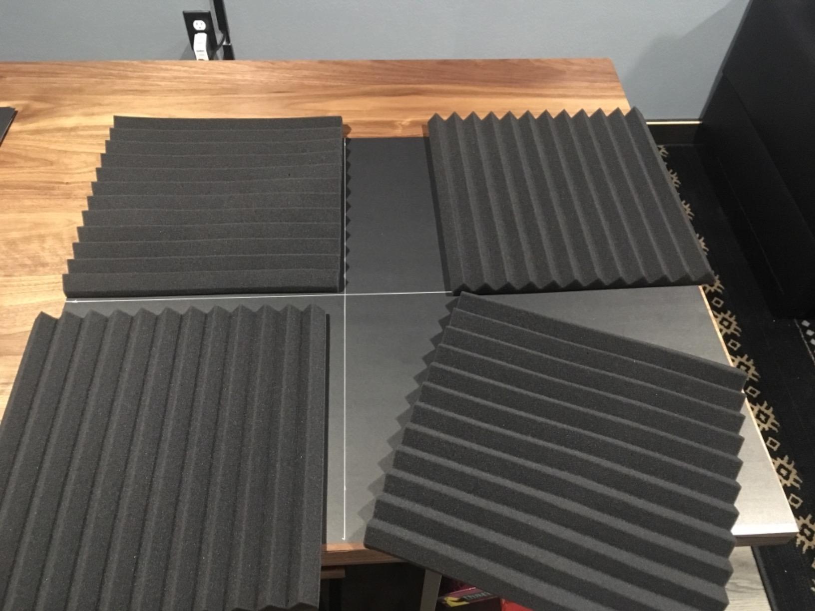 JBER 48Pack Sound Proof Foam Panels, Wedges Acoustic Panel, Sound Absorbing | 1