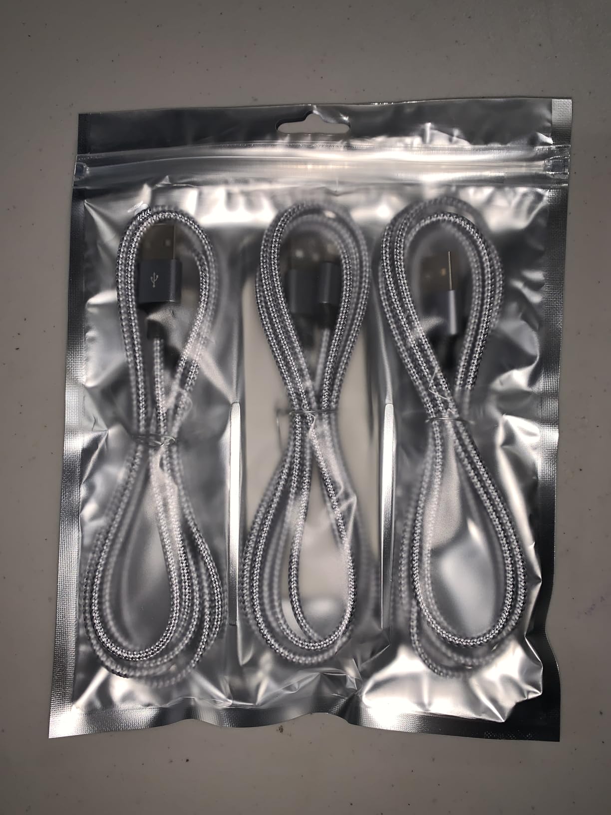 iPhone Charger, Lightning Cable 3PACK 6FT MFi Certified USB Charging Cord customer photo 1