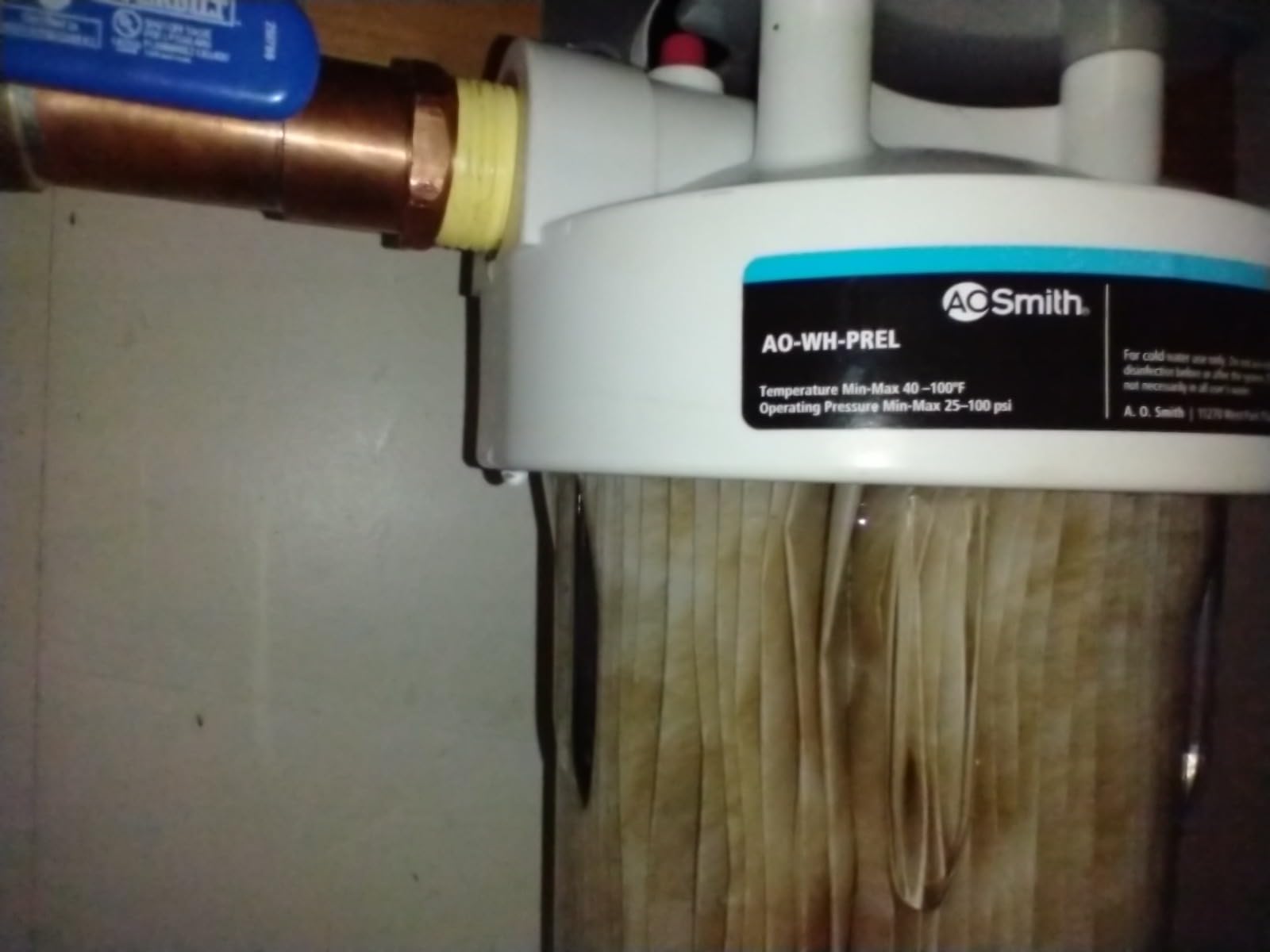 A. O. Smith Whole House Water Filter System | 600K Gal | AO-WH-Filter customer photo 2
