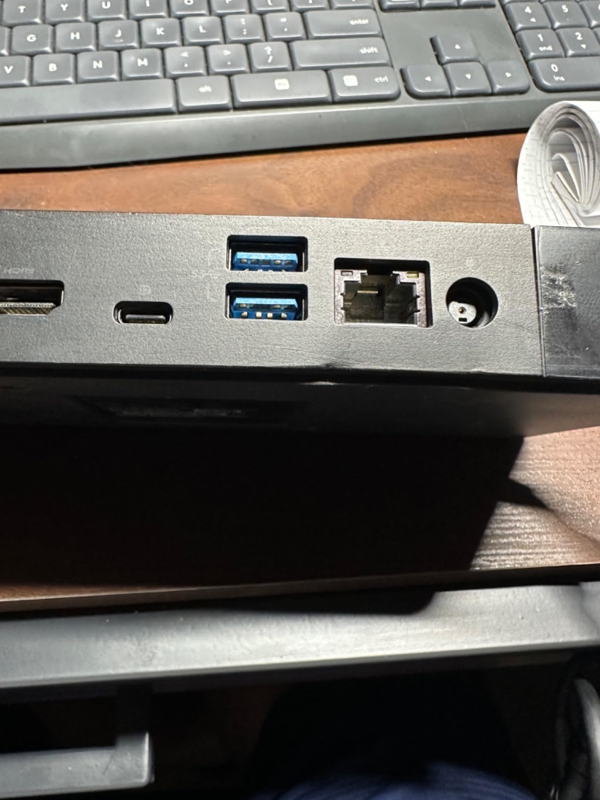 Dell WD19 130W Docking Station (with 90W Power Delivery) USB-C, HDMI, Dual DisplayPort, black customer photo 2