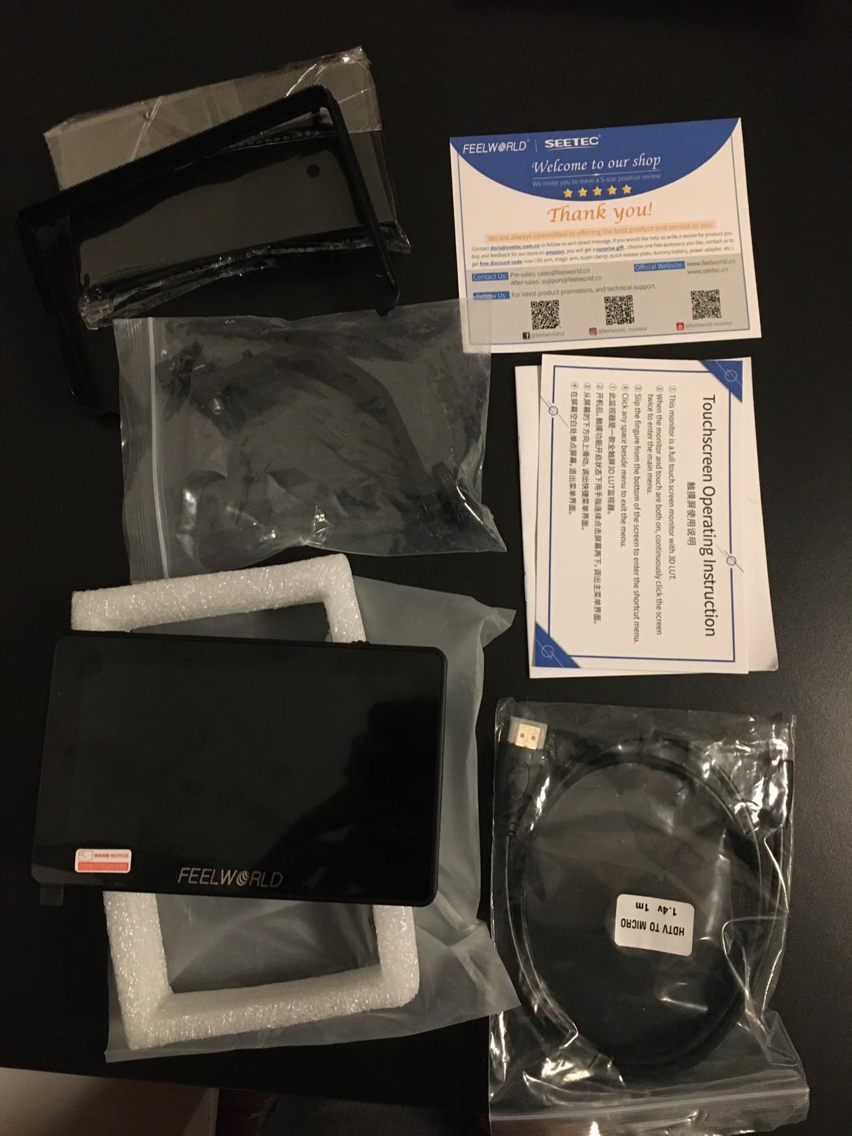 FEELWORLD F6 Plus 6 Inch 450nit FHD Touchscreen Field DSLR Camera Monitor customer photo 2