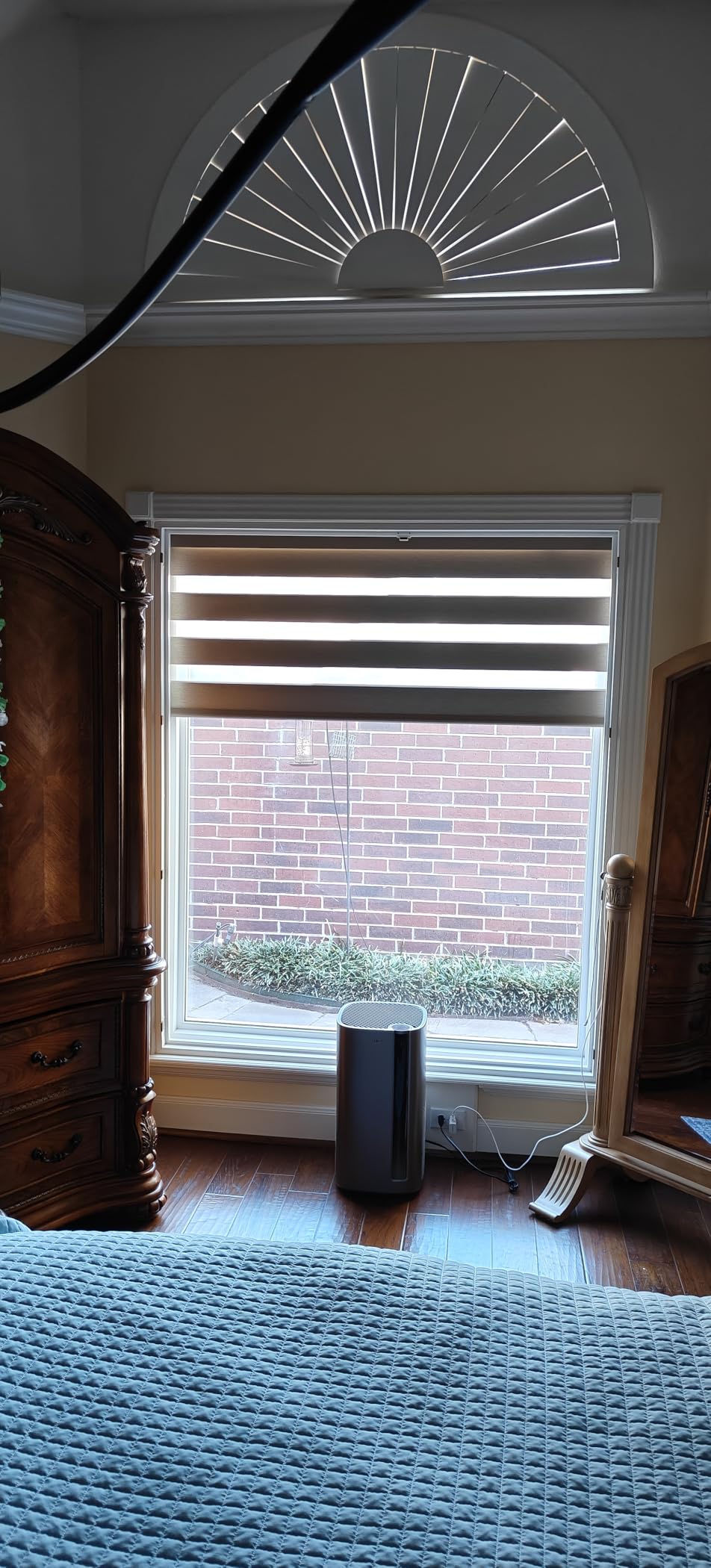 Yoolax Motorized Zebra Blinds with Remote, Room Darkening Smart Blinds customer photo 2