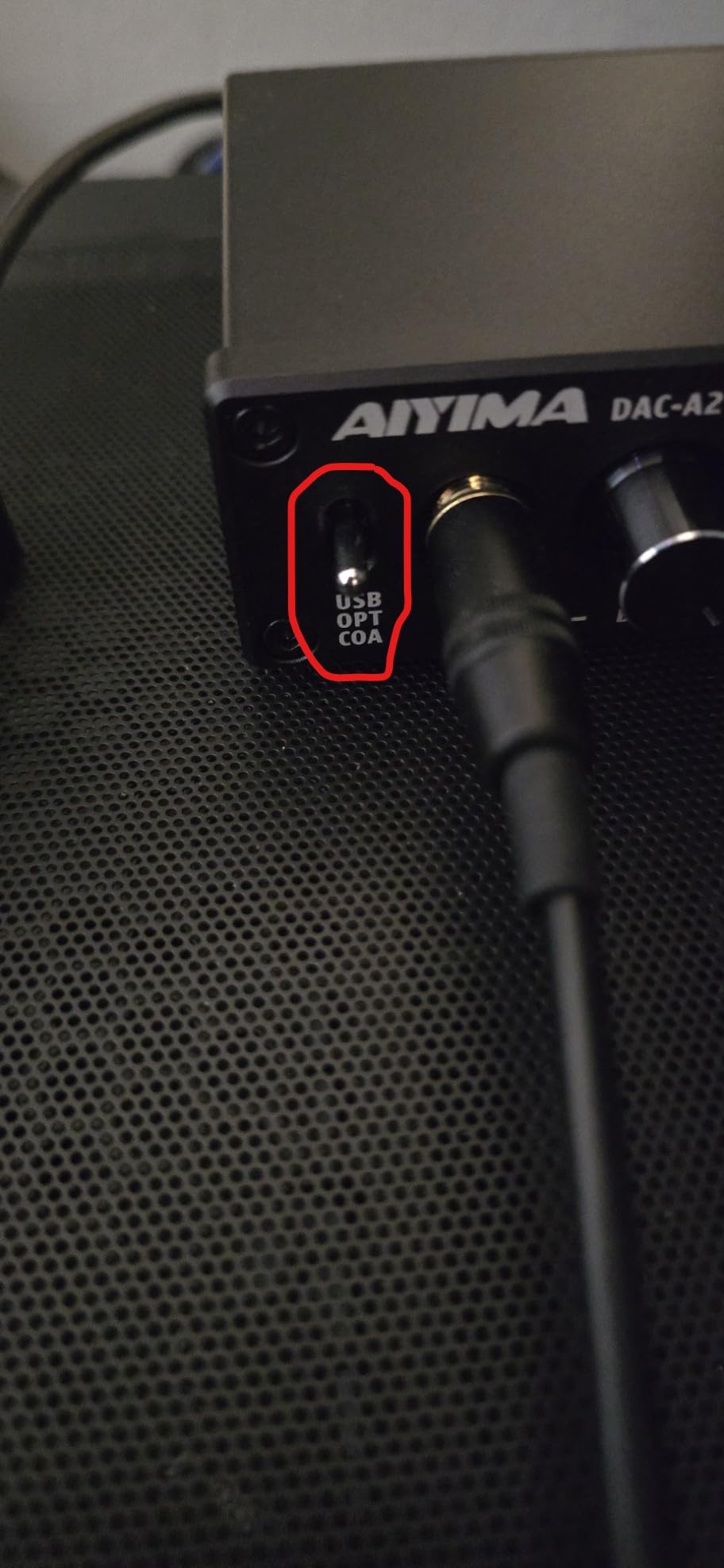 AIYIMA DAC-A2 Headphone Amplifier & Desktop DAC for PC, MAC and Gaming | Plug & play 24Bit/192kHz DAC amp.Adds Bass/Treble control & RCA/3.5mm Outputs,USB/Optical/Coaxial Input customer photo 1