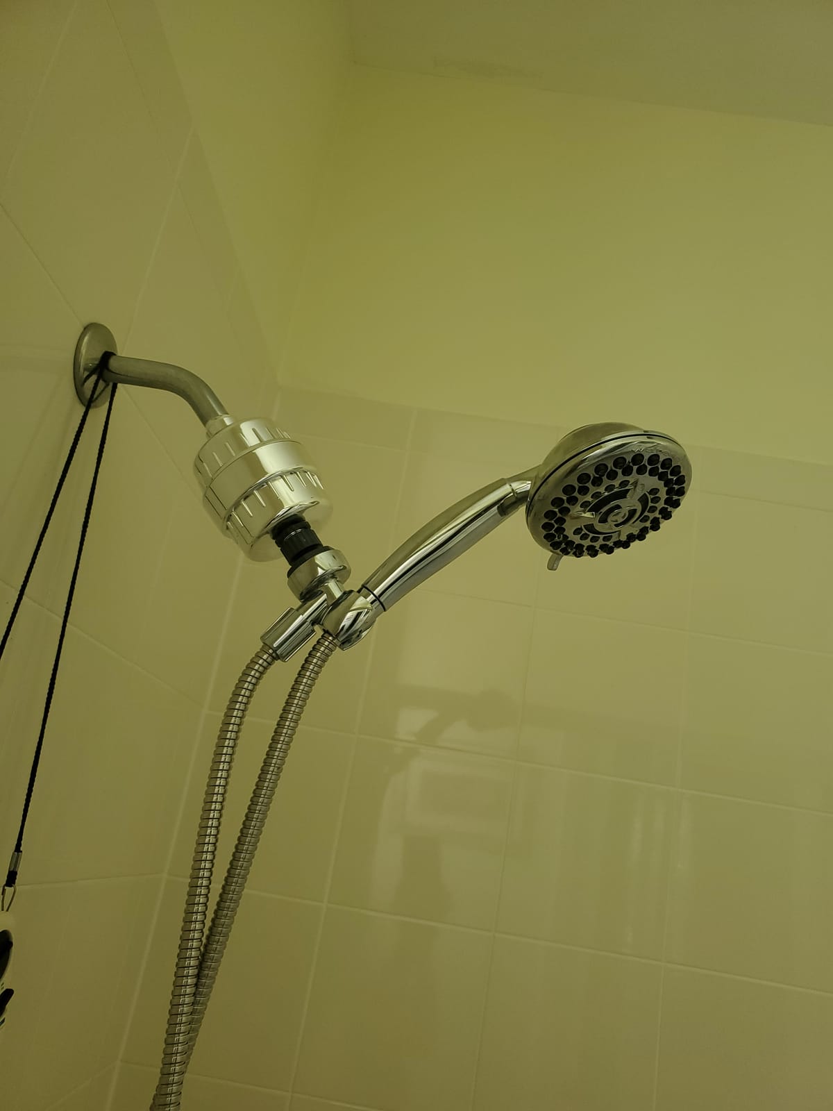 15 Stage Shower Filter - Shower Head Filter - bwdm Hard Water Filter, Remove Chlorine Heavy Metals and other Impurities, Vitamin C Water Softener Reduces Dry Itchy Skin, Dandruff (Chrome) customer photo 1