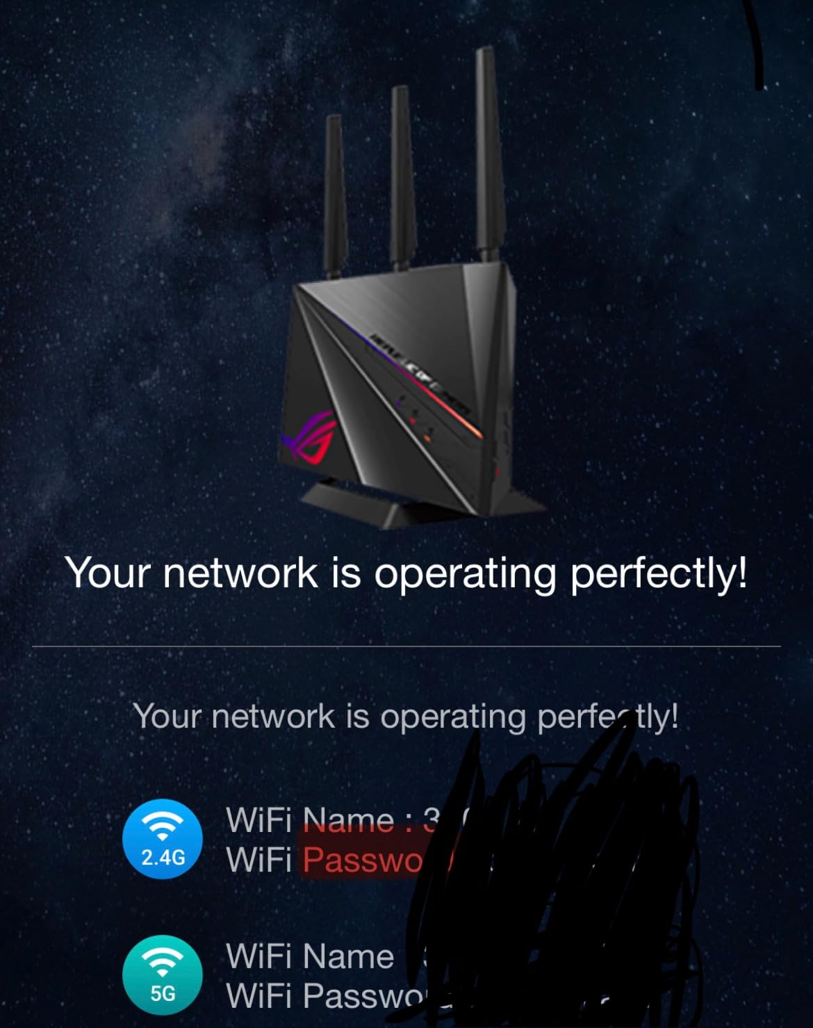 ASUS ROG Rapture WiFi Gaming Router (GT-AC2900) - Dual Band Gigabit Wireless Internet Router, NVIDIA GeForce Now, Aura RGB, Gaming & Streaming, AiMesh Compatible, Lifetime Internet Security customer photo 1