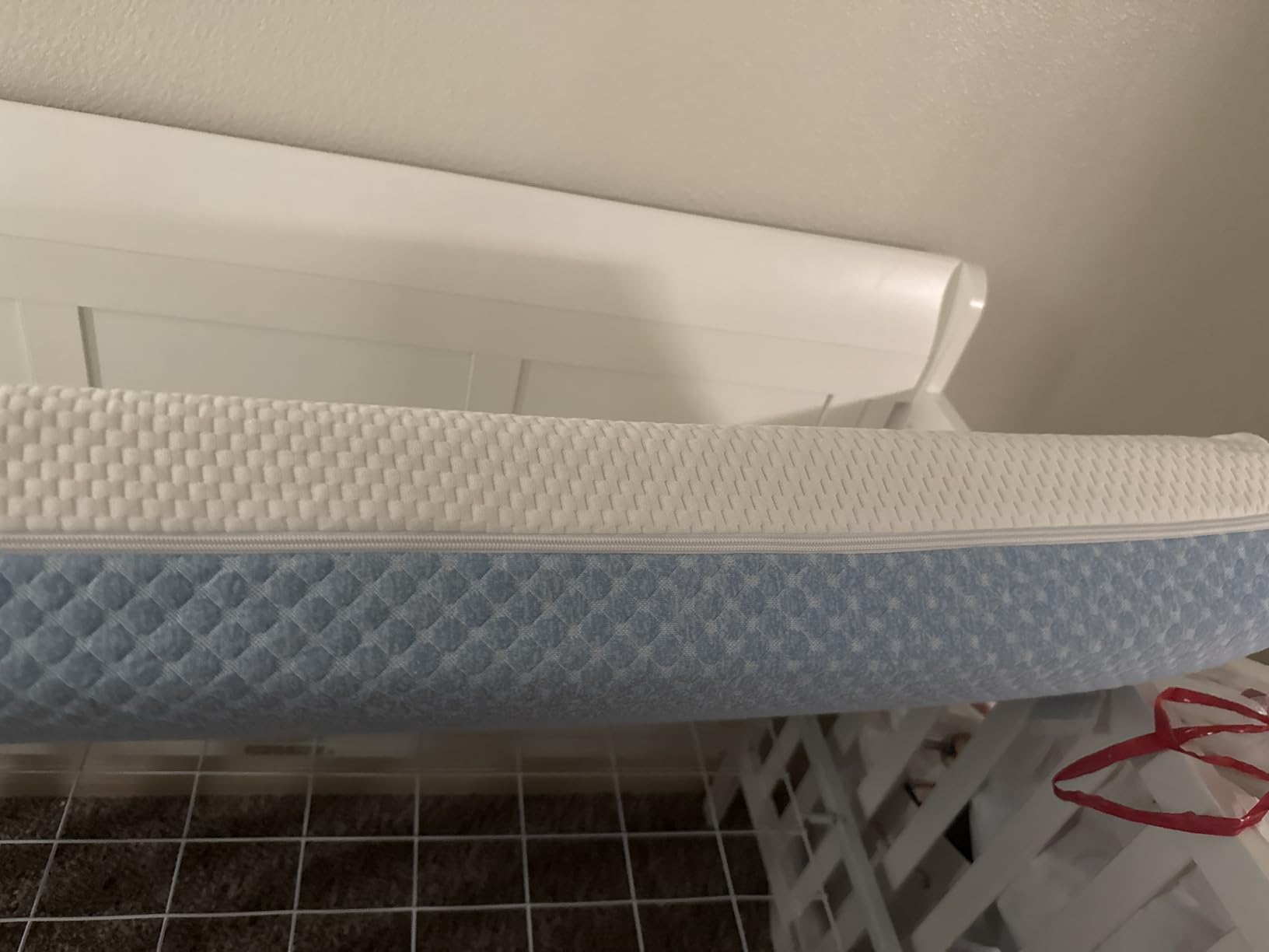 Dourxi Crib Mattress, Dual Sided Comfort Gel Memory Foam Toddler Mattress customer photo 1