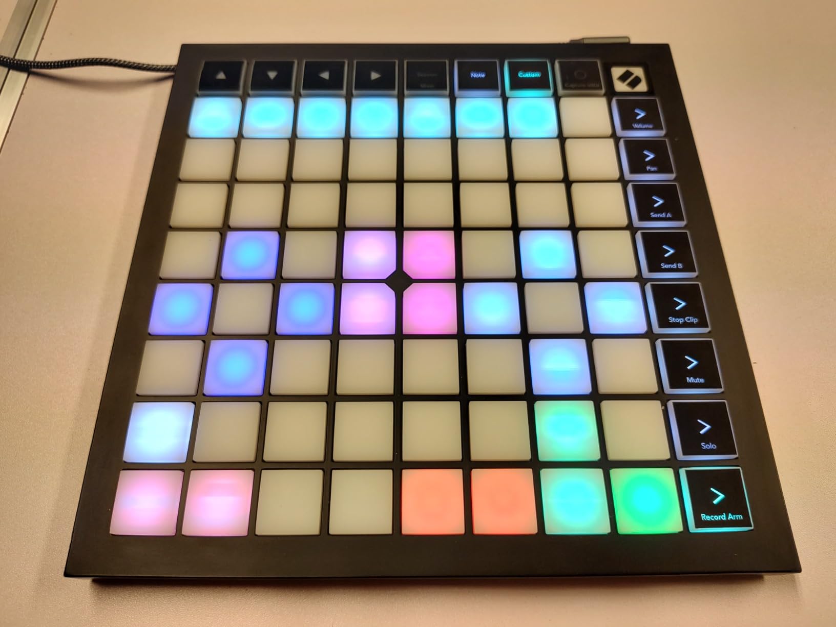 Novation Launchpad X MIDI USB Grid Controller customer photo 1