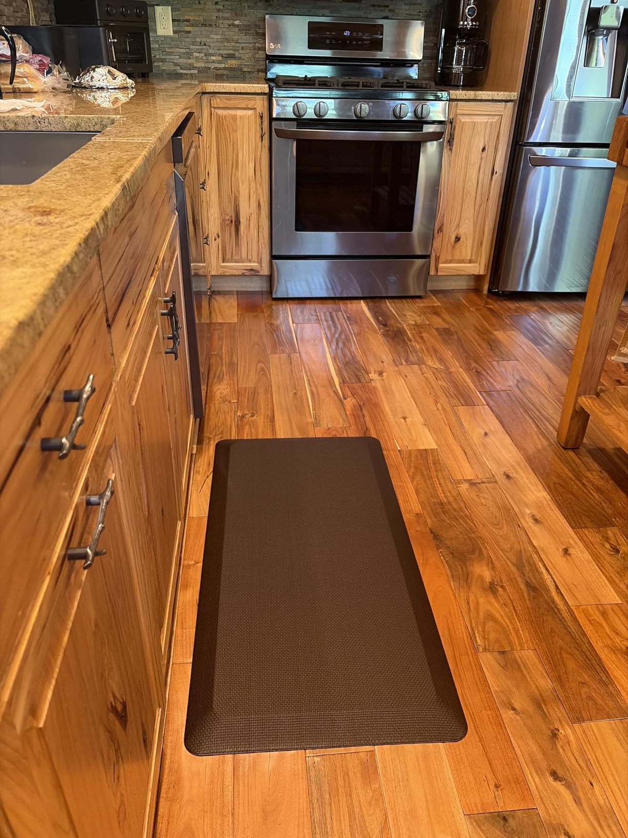 FEATOL Anti Fatigue Mat for Standing Desk & Kitchen Floor, 9/10 Extra Thick customer photo 1