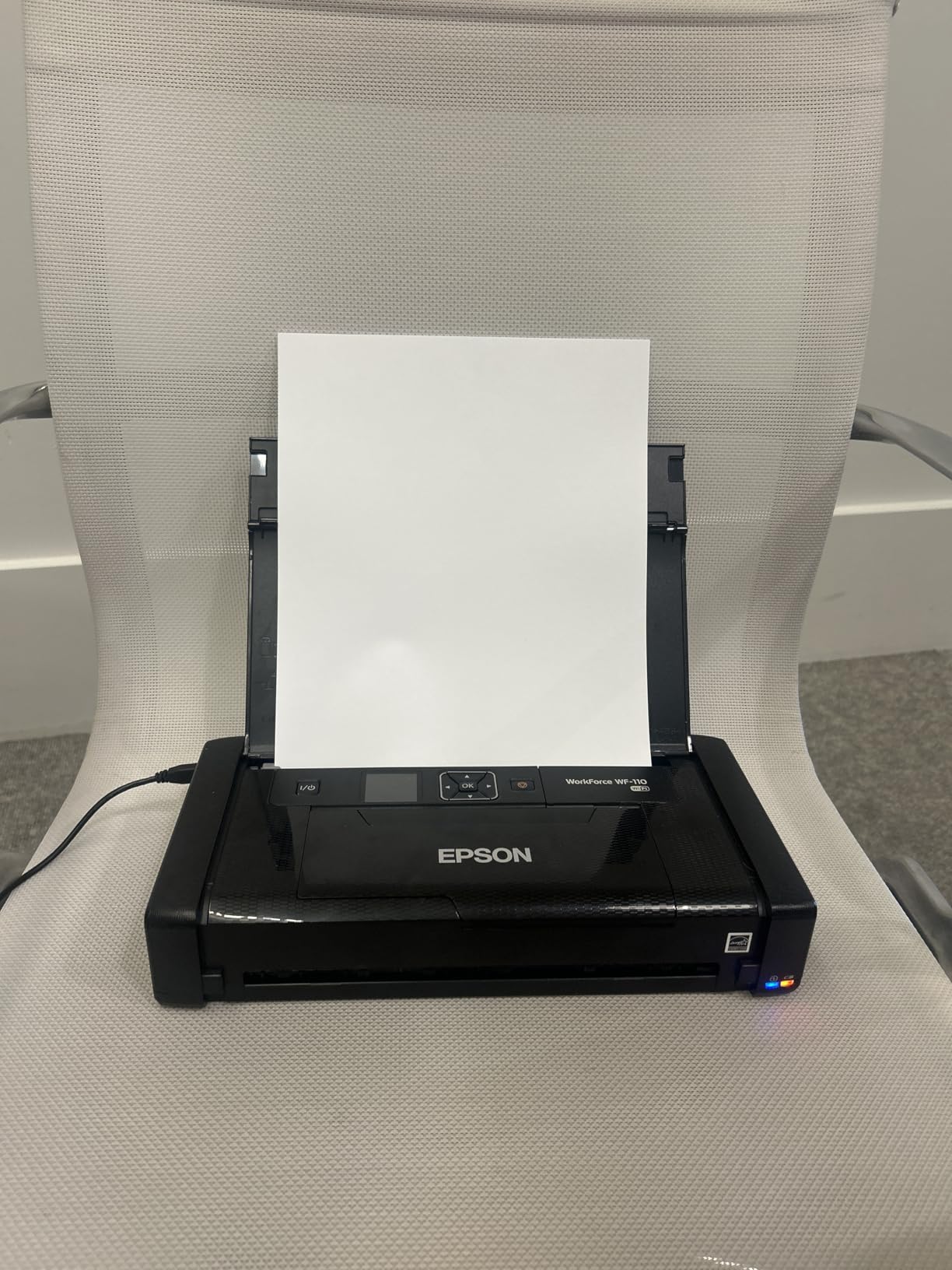 Epson Workforce WF-110 Wireless Color Mobile Portable Inkjet Printer customer photo 1
