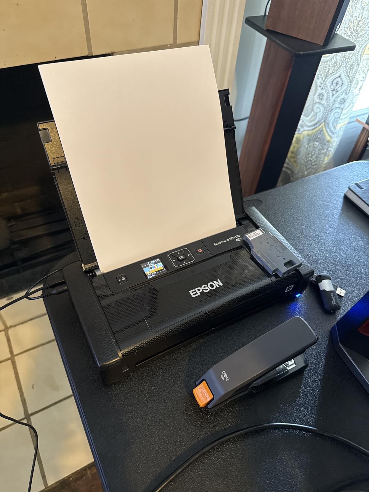 Epson Workforce WF-110 Wireless Color Mobile Portable Inkjet Printer customer photo 2