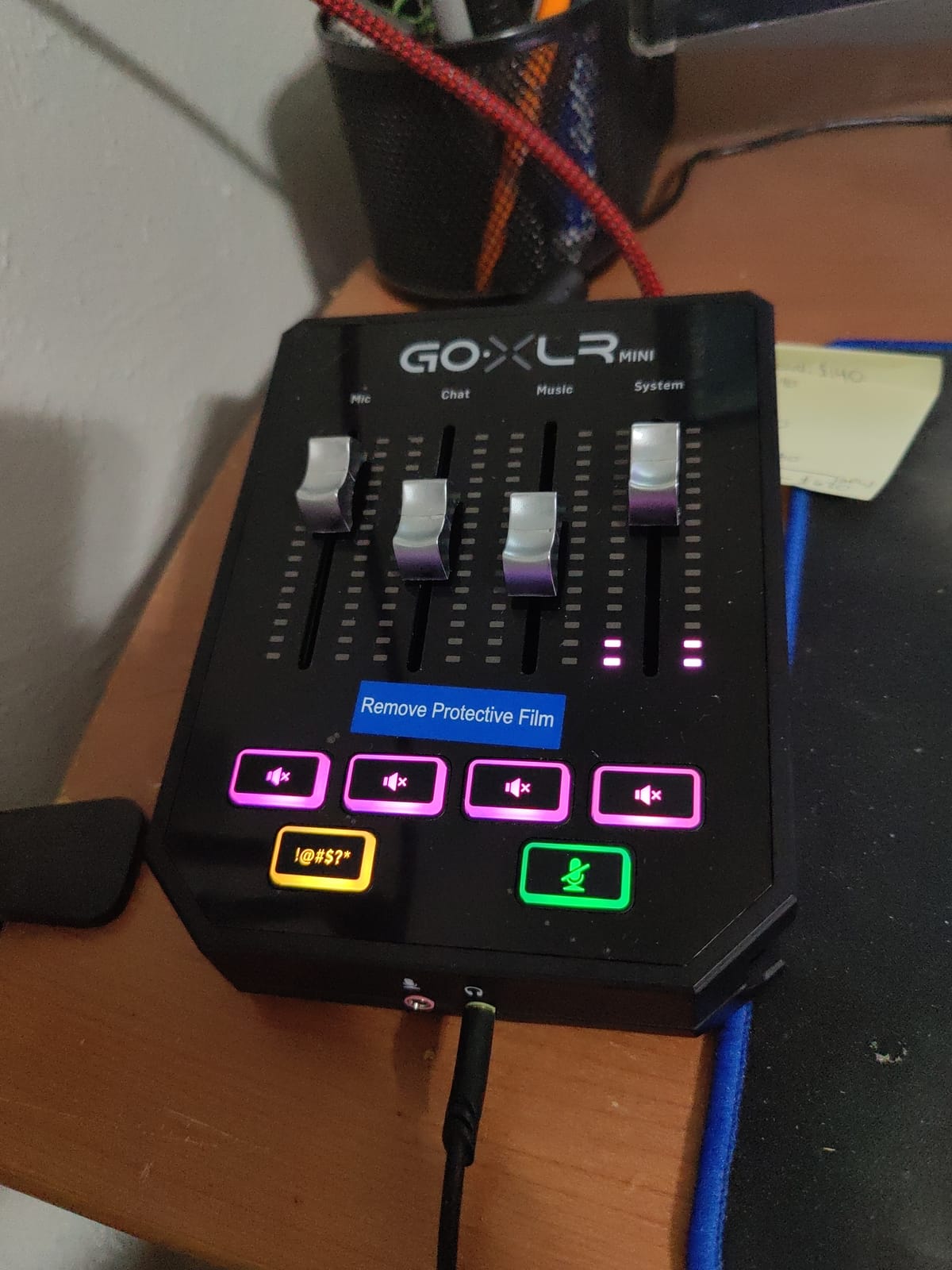 TC Helicon GoXLR MINI Online Broadcast Mixer with USB/Audio Interface and Midas Preamp, Officially Supported on Windows customer photo 2