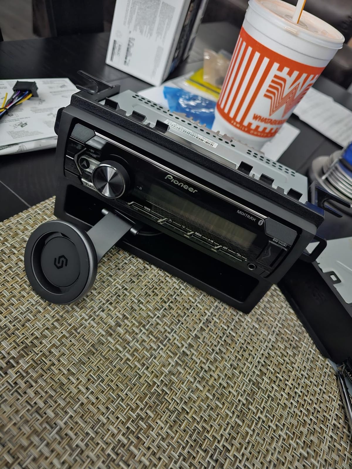 Pioneer MVH-S322BT 1-Din Car Stereo with Bluetooth, USB, AM/FM Radio customer photo 1