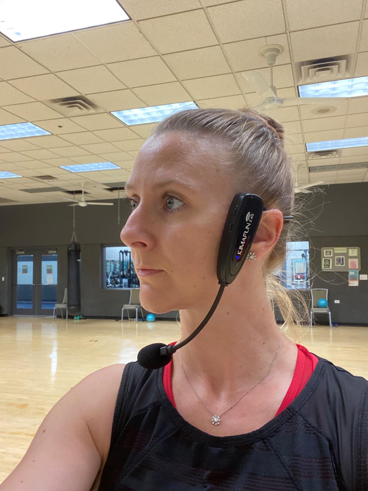 KIMAFUN 2.4G Wireless Headset Microphone,Waterproof Head Mic G100-1 customer photo 1