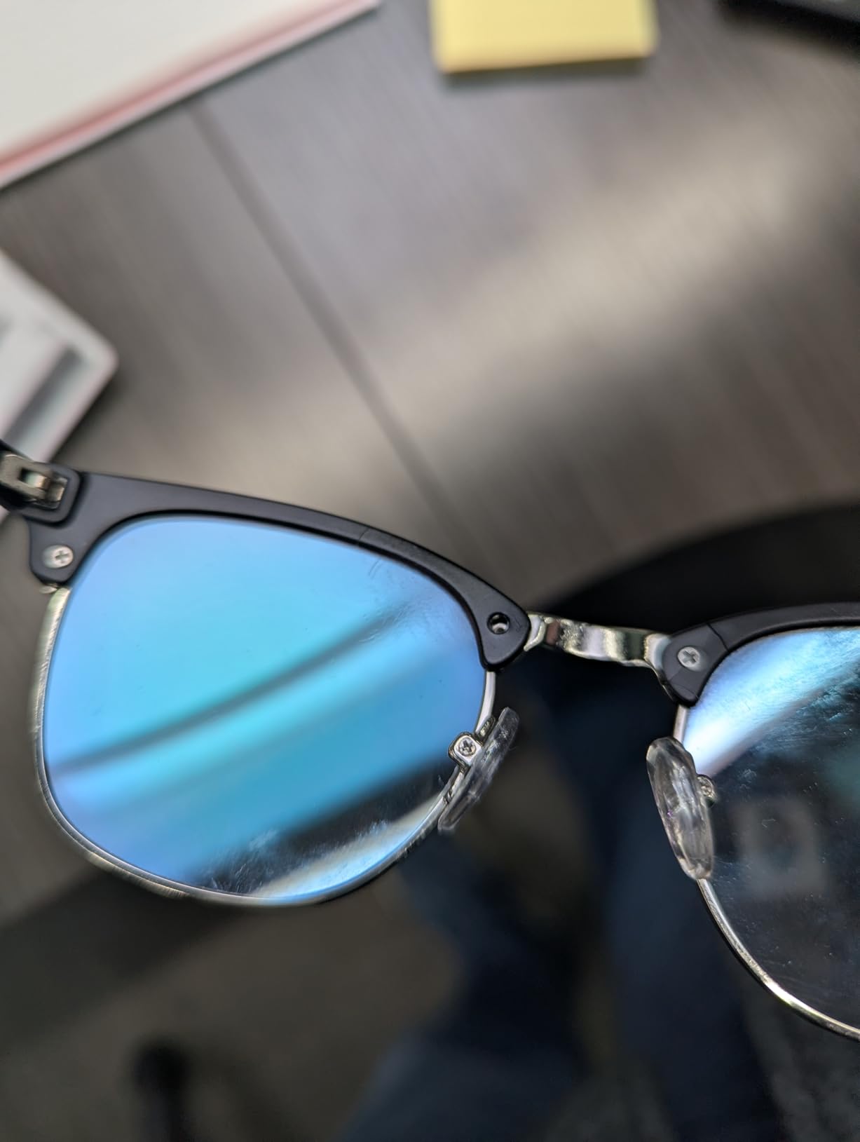Blue Light Blocking Glasses Anti Eyestrain Computer Gaming Glasses customer photo 1