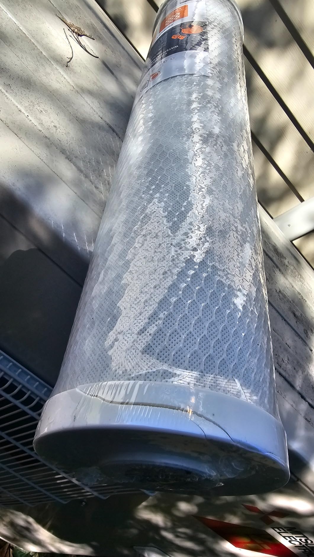 Aquaboon 4,5 x 20 inch Carbon Filter Cartridge - 5 Micron Coconut Shell CTO Big Blue Filter - Whole House Well Water Filtration - Matches DB20P, CTO20BB, Pentek FLOPLUS-20BB, 155312-43 (2 Pack) customer photo 1