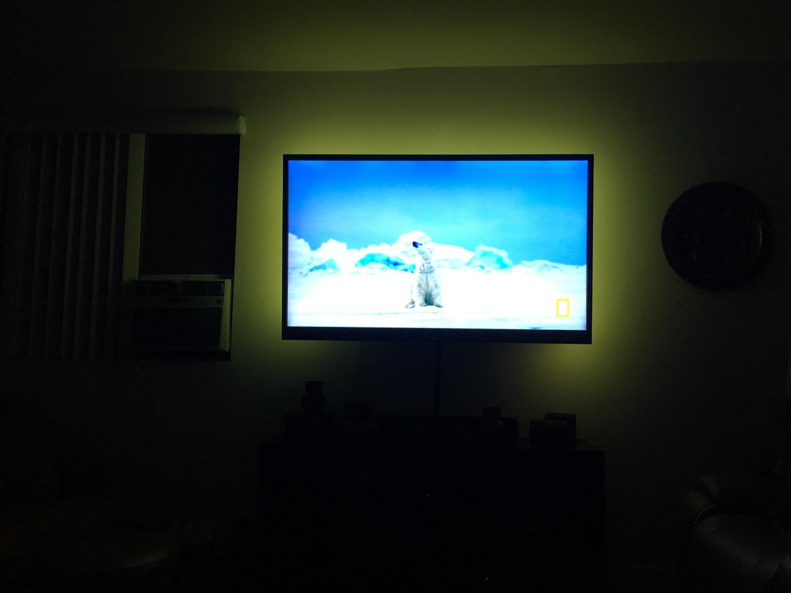 Tv Led Backlight,Maylit 14.3ft Led Strip Lights for 65-75in Tv,USB Powered Tv Lights kit with Remote,RGB Bias Lighting for Room Decor customer photo 2