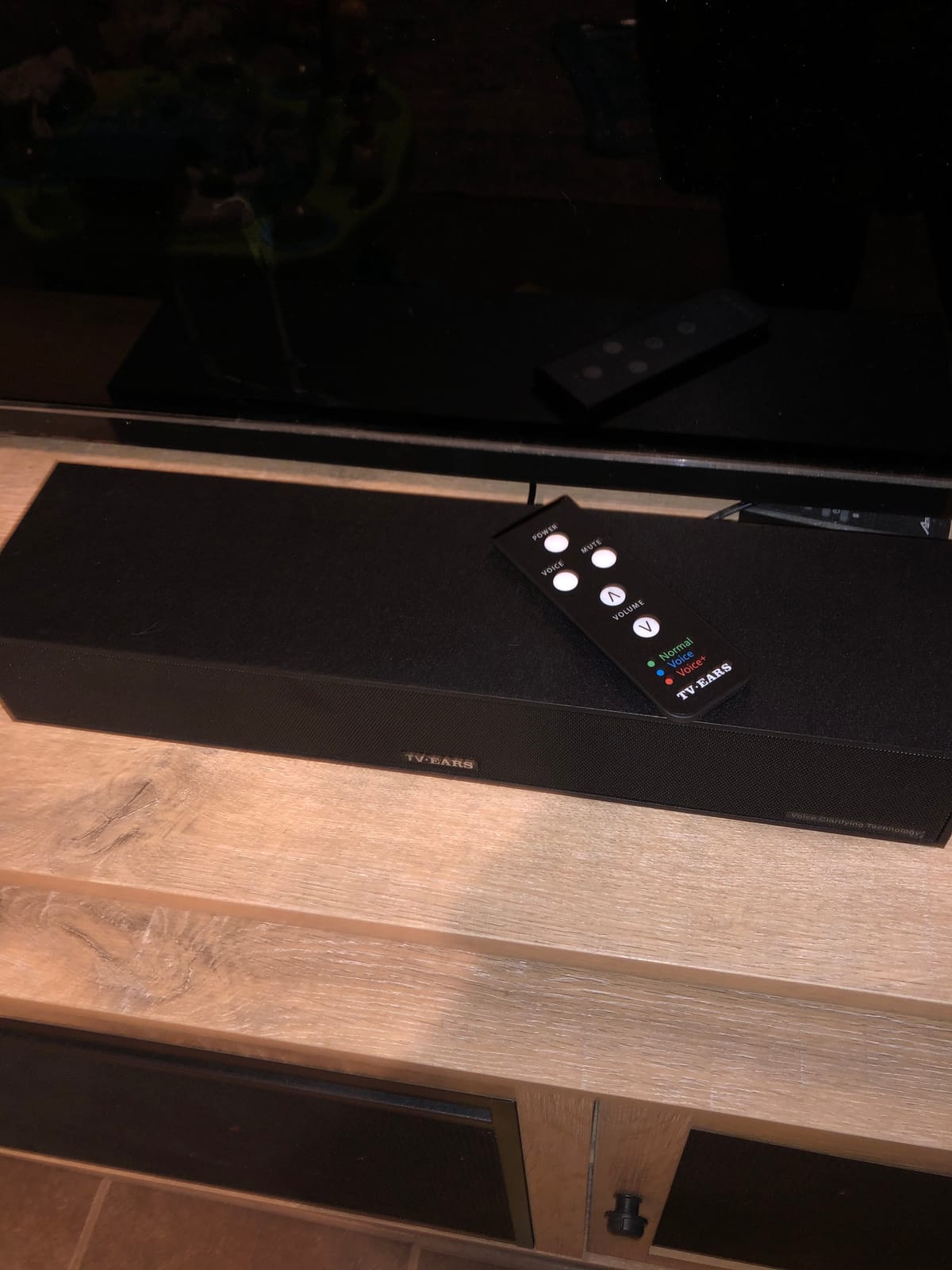 TV · Ears Sound Bar for TV, Voice Clarifying, Long Range Television Speakers, 17