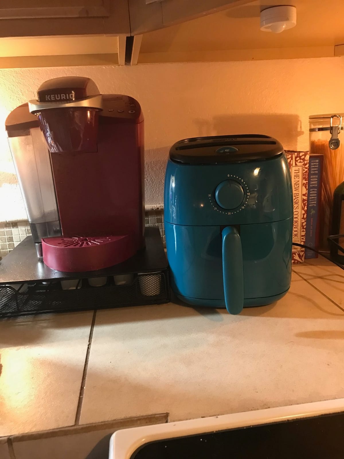 Dash Tasti-Crisp Air Fryer, 2.6 Quart, Aqua customer photo 2