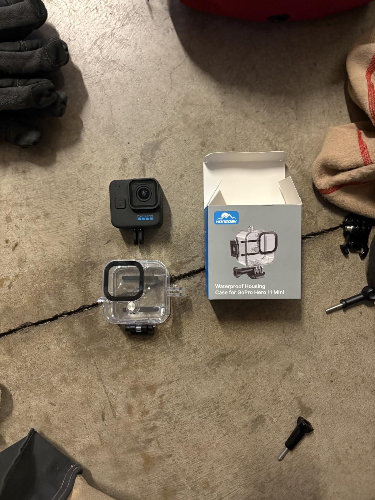 HONGDAK 196ft/60m Waterproof Housing Case for GoPro Hero 7/6/5 Black(2018) customer photo 1