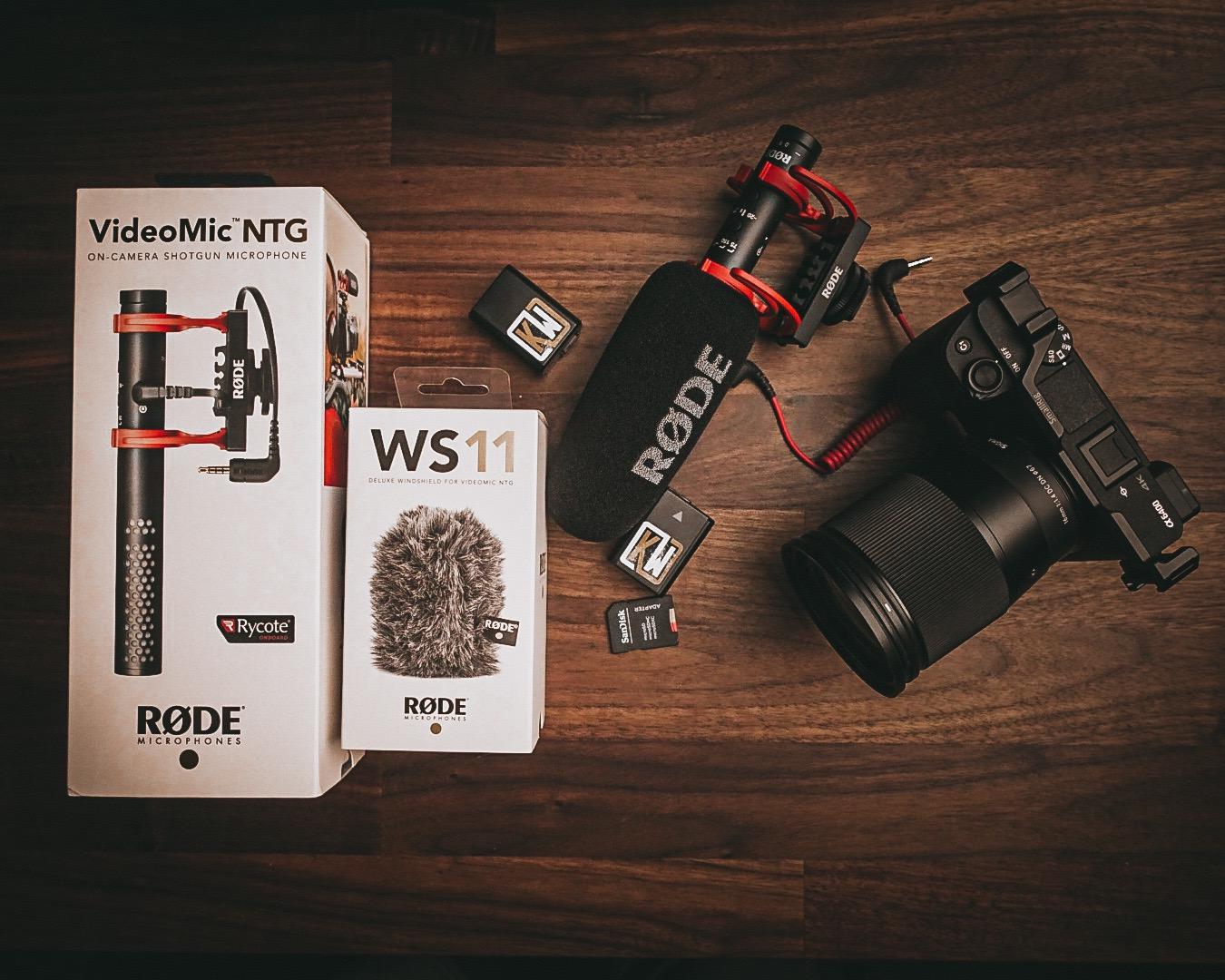 Rode VideoMic NTG Camera-mount Shotgun Microphone customer photo 1