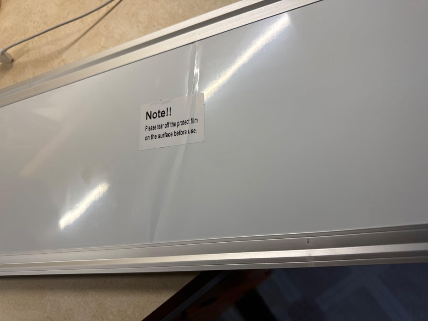 The Original Maven Slim Skinny Whiteboard Dry Erase to-do List Narrow Mini Small Office Wall Portable Magnetic Tall Dry Erase White Board Frame 7.9