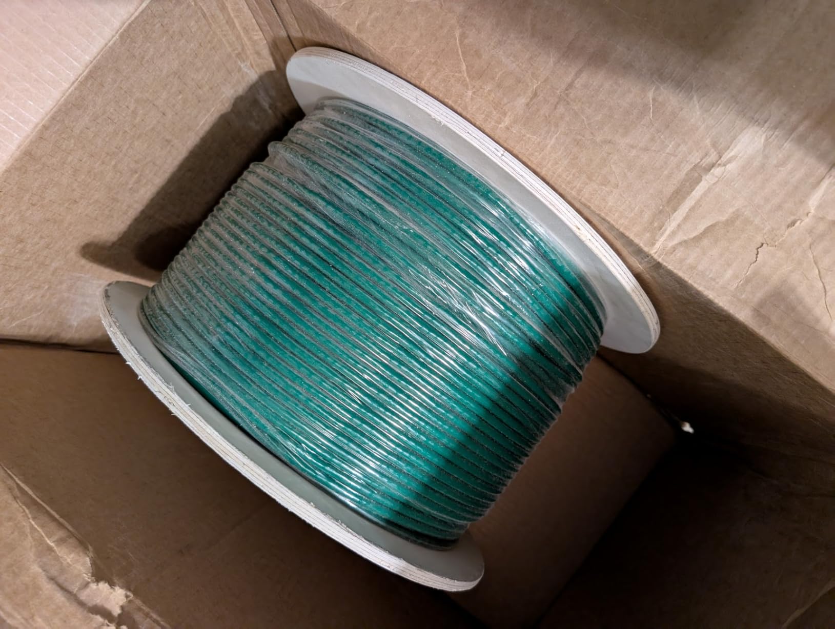 TSCables | Cat6A Plenum (CMP) 1000ft, 750Mhz, PoE++ (4PPoE) | 100% Solid Bare Copper | 23AWG Unshielded Twisted Pairs (UTP), Available in 9 Colors for Easy Identification (Blue, 1000ft) customer photo 1