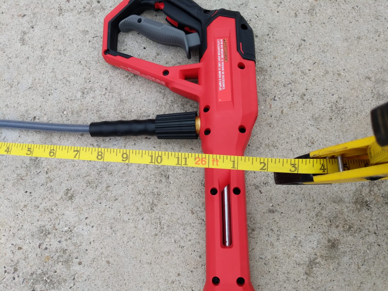 CRAFTSMAN Electric Pressure Washer, Cold Water, 2100-PSI, 1.2 GPM, Corded (CMEPW2100) customer photo 2